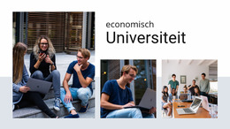 Economische Universiteit - Prachtige Joomla-Sjabloon