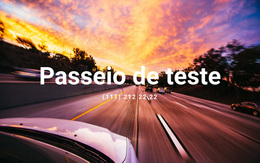 Passeio De Teste - Tema WordPress De Arrastar E Soltar