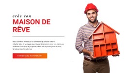 Superbe Conception De Site Web Pour Créer Une Maison De Rêve