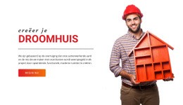 Creëer Een Droomhuis - Build HTML Website