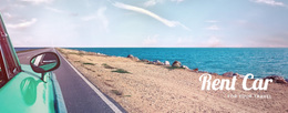 Rent Car Travel - Website Design