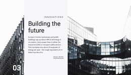 Cities Of The Future - Free Download Homepage Design