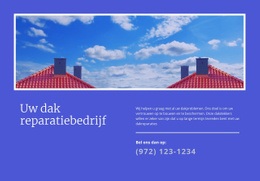 Uw Dakreparatiebedrijf - Sjabloon Voor Bestemmingspagina'S