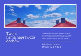 Twoja Firma Zajmująca Się Naprawą Dachów - HTML Writer