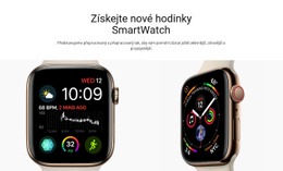 Hodinky Apple – Šablona Stránky HTML