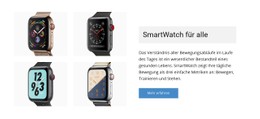 Smartwatch Für Sie CSS-Formularvorlage