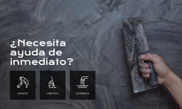 Servicios De Reparación De Paredes Para El Hogar Descarga Gratuita De Plantilla CSS