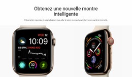 Montre Apple - Conception Web Polyvalente