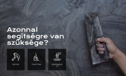 Webdesign Otthoni Faljavítási Szolgáltatások Számára