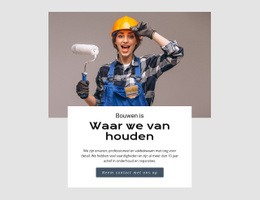 Gratis Ontwerpsjabloon Voor Bouwconstructiesector