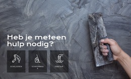 Reparatie Van Muren Aan Huis - Geweldig Websitemodel