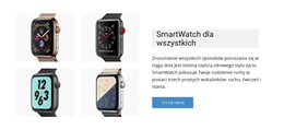 Smartwatch Dla Ciebie - Profesjonalny Szablon Strony Internetowej