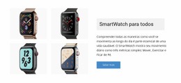 Design De Site Smartwatch Para Você Para Qualquer Dispositivo