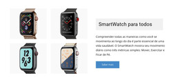 Smartwatch Para Você - Download De Modelo HTML