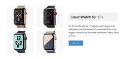 Smartwatch För Dig - Professionell Webbplatsmall