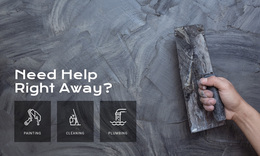 An Exclusive Website Design For Home Wall Repair Services