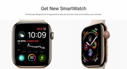 Apple Watch - Website Template Download