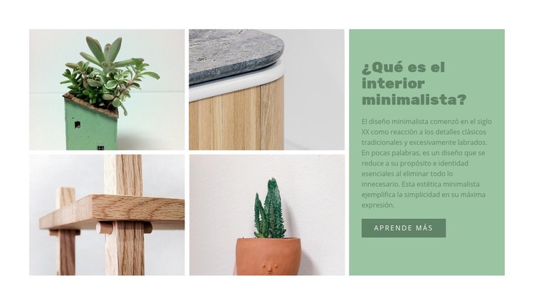 Mezcla paredes grises neutros Plantilla CSS