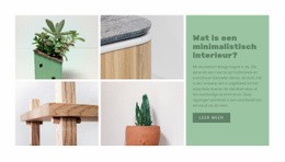 Meng Neutrale Grijze Muren - Aangepast Websiteontwerp