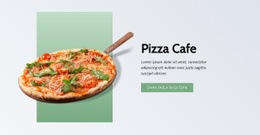 Pizza Cafe - Profesyonel Açılış Sayfası