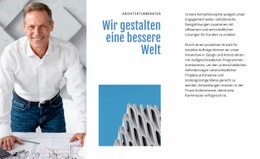 Architekturberater - Gebrauchsfertige Landingpage