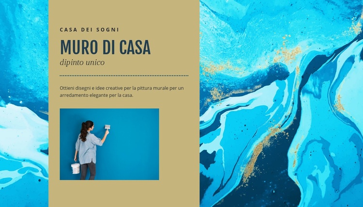 Muro di casa Progettazione di siti web