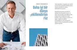 Mimari Danışman - Basit Tek Sayfalık Şablon