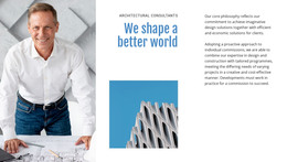 Architectural Consultant Website Design