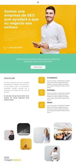 Vista Alternativa: Plantilla HTML Y CSS