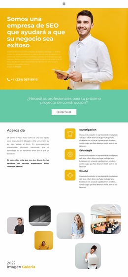 Vista Alternativa: Plantilla De Sitio Web Joomla