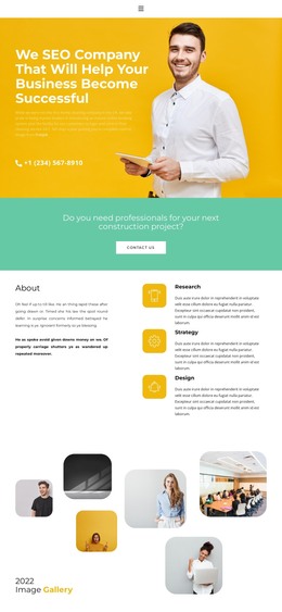 Alternative view - CSS Template by Nicepage