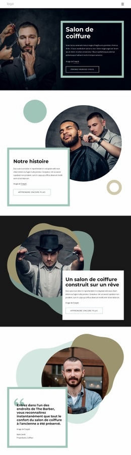 Le Salon De Coiffure À Travers Les Âges - Créateur De Site Web