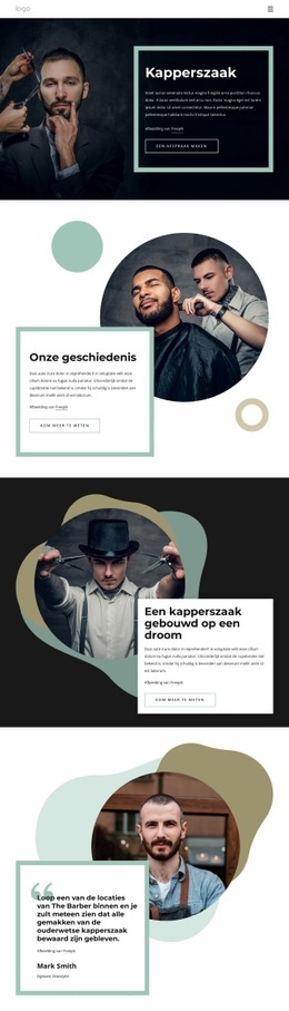 Kapperszaak Door De Eeuwen Heen - Websitemaker