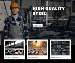 Free CSS For Hight Quality Steel