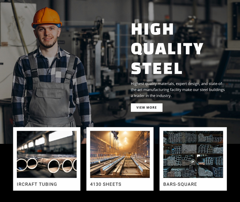 Hight quality steel Web Page Designer