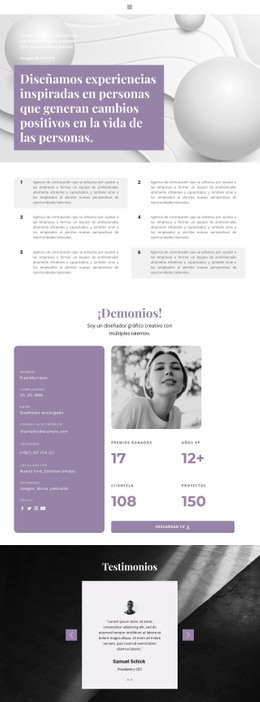 Reanudar Página - Inspiración Para El Diseño De Sitios Web