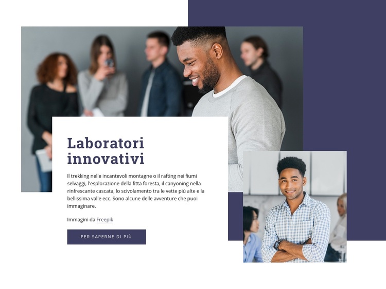 Laboratori innovativi Tema WordPress