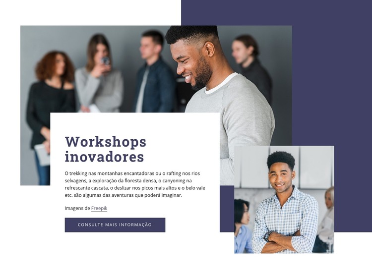 Workshops inovadores Template CSS