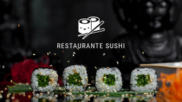 Restaurante De Sushi - Modelo De Site Joomla