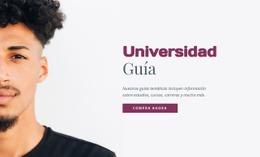 Guía De La Universidad: Plantilla De Página HTML