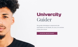 Guide Univercity : Modèle De Site Web Simple