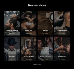 Services De Coupe De Cheveux, Rasage Et Taille De Barbe