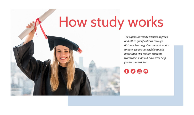How Study Works Web Page Design