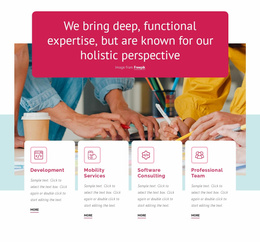 Learning and development - Landing Page by Nicepage
