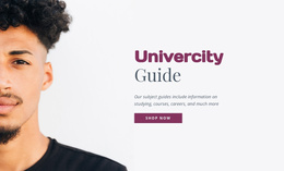 Page Website For Univercity Guide