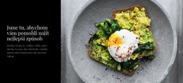 Omeleta A Avokádo – Osobní Šablony Webových Stránek