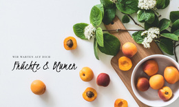 Früchte Und Blumen – Responsives WordPress-Theme