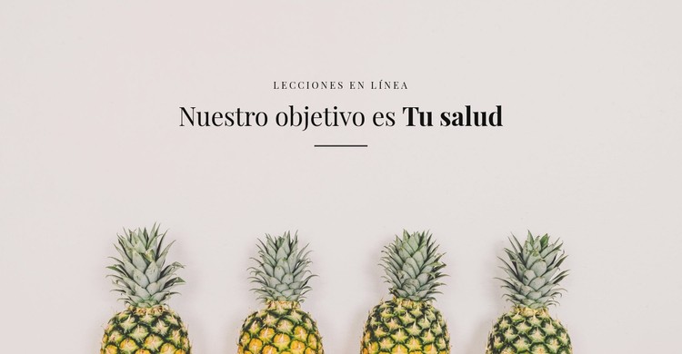 Tu salud Plantilla CSS