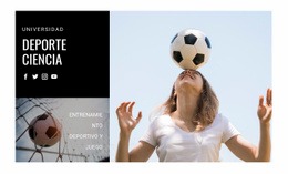 Diseño Web Para Ciencia Deportiva