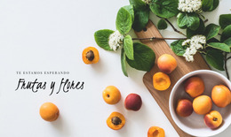 Frutas Y Flores - Plantilla Joomla Responsiva